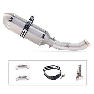 Sistema de <span class=keywords><strong>Escape</strong></span> Completo para Motocicleta Slip-on 250 RC <span class=keywords><strong>390</strong></span> RC390, Silenciador con Tubo de Enlace Medio para <span class=keywords><strong>DUKE</strong></span> 200 - Product Image 4