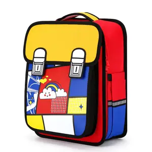 Китайский оптовый OEM школьный рюкзак с фабрики 2d 3d Детский рюкзак для детей