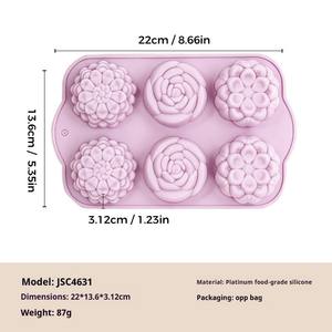 Nouveau moule à gâteau en silicone en forme de lapin de Pâques, 8 pièces, facile à démouler, plaque de cuisson - Product Image 4