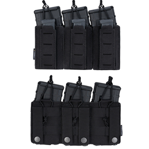 Idogear กระเป๋านิตยสาร3ช่อง, อุปกรณ์เสริมสำหรับยุทธวิธีเสื้อกั๊กล่าสัตว์ยาว9มม. & 556 - Product Image 2