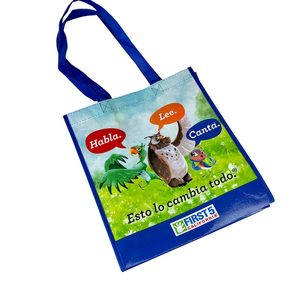 Bolso de mano de gran tamaño para sublimación en blanco, embalaje biodegradable, bolso de mano de gran tamaño, respetuoso con el medio ambiente, impresión en huecograbado, bolso no tejido con letras