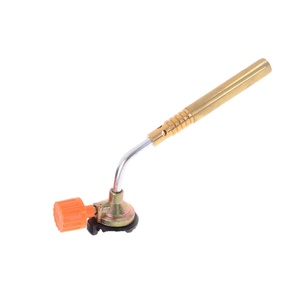 Butane Burner Blower Welding BBQ <strong>Brazing</strong> Gas <strong>Torch</strong> Lighter Flame Gun for Kitchen Airbrush - Product Image 1