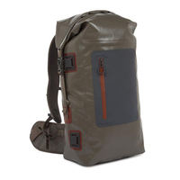 Sac étanche à enroulement en TPU/PVC de 30L/40L, le plus durable, pour kayak, canoë, pêche, équipement de rivière et activités de plein air