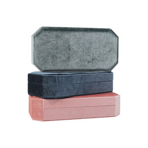 Mini viaje terciopelo pendientes anillos collar joyería bolsas de joyería embalaje de viaje protección bandeja cajas de almacenamiento - Product Image 5