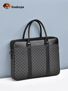 Sac rigide en cuir PU de luxe OEM/ODM pour hommes - <span class=keywords><strong>Porte</strong></span>-documents pour ordinateur portable 14 pouces avec serrure à code, <span class=keywords><strong>porte</strong></span>-documents portable pour affaires - Product Image 3