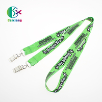 Lanière de téléphone détachable en polyester avec logo personnalisé, impression offset, double crochet, écologique, durable, facile à nettoyer