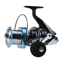 Moulinets de pêche de haute qualité 12 KG Max Drag eau salée 8000/9000 série moulinets de filature pour la pêche en bateau de mer et le jigging