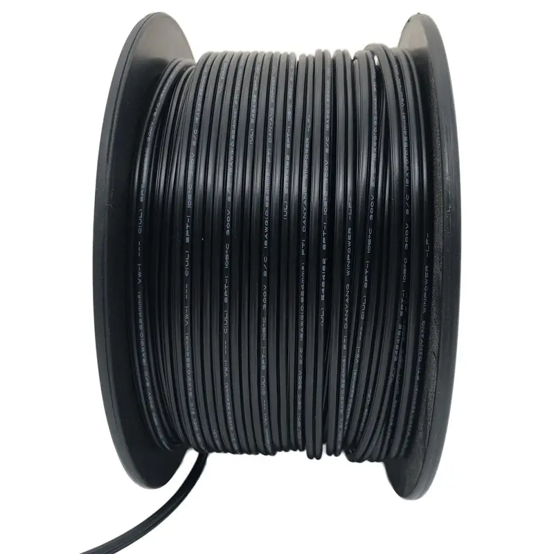 250ft Spt1 18awg 2 Cords Parallel Wires Extension Extend Flexible Electric Cables