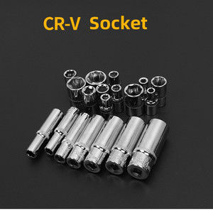 46pcs 1/4-Inch High Quality Socket <strong>Set</strong> Car Repair Tool Ratchet <strong>Keys</strong> Chrome Vanadium <strong>Torque</strong> Wrench Combination Spanner Bit - Product Image 4