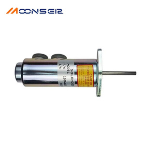 Vanne solénoïde Moons 1106465 pour arrêt du moteur diesel Caterpillar - Product Image 2