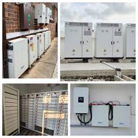 Système de stockage d'énergie solaire tout-en-un Deye GE-F120 120Kwh 360Kwh 1200Kwh avec batterie au lithium, armoire extérieure