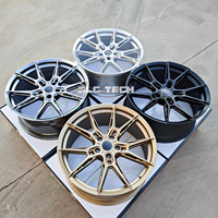Jantes en alliage concaves profondes personnalisées noires 19 20 21 22 24 26 pouces, roues forgées pour BMW M3M4 G80F80G82F82 Audi RS 3 8Y8V