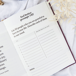 Diario de Gratitud Personalizado con Tapa Dura de Lino A5, <span class=keywords><strong>Libro</strong></span> de Bienestar y Autocuidado con Afirmaciones y Ejercicios de Mindfulness, Sin Fecha - Product Image 5