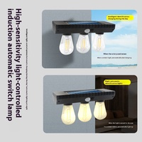 Énergie Corps Humain Induction Super Lumineux Étanche Ampoule Lampe Extérieure Solaire Led Applique Murale