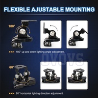 OVOVS Vente Chaude Support Universel en Fer pour Pince de Pare-chocs et Support de Phare de Capot pour Camion Tout-terrain, Jeep, SUV