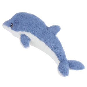 Peluche di Delfino Blu Scuro di Alta Qualità Personalizzabile 12 Pollici, Simpatici Animali di Peluche Cartoon, <span class=keywords><strong>Regali</strong></span> <span class=keywords><strong>Speciali</strong></span> Abbracciabili per Bambini e Amici - Product Image 2