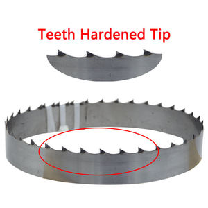 Lame de scie à ruban à dents horizontales trempées à haute efficacité pour la coupe du bois - Product Image 3
