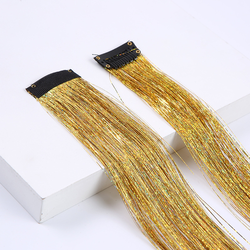 Juego de cableado con alambre dorado estilo clip Bb [dorado] 60 cm