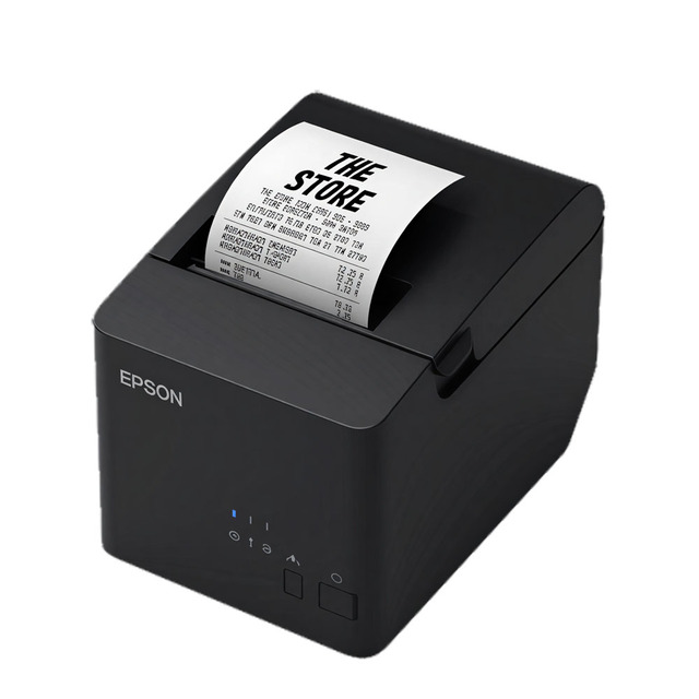 E-PS 80mm Thermal Receipt Printer TM-T82X 250mm/s High Speed POS Printer Suitable for Kitchen Retail Receipt Printer
