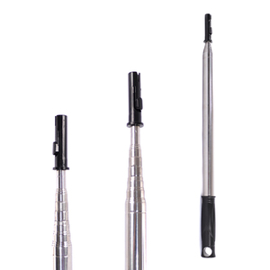 Poste telescópico de 13 secciones Herramientas de limpieza de acoplamiento rápido de acero inoxidable Material metálico - Product Image 1