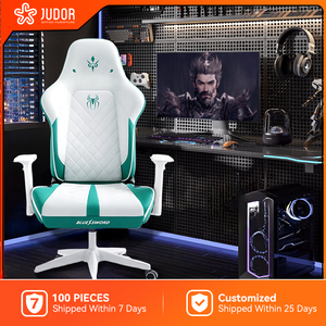 Judor Fast Shipping Liegender Computers tuhl Multifunktions-Leders piel stuhl mit Fuß stütze - Product Image 2