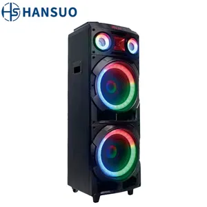 HANSUO12インチkalonkaカスタムスピーカーポータブルスピーカーマイク付きパーティースピーカーHS-TD12F1