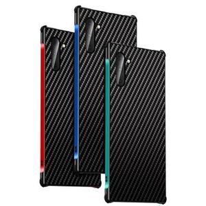 Khung kim loại + Carbon Fiber Cover Quay Lại đối Với Samsung Galaxy Lưu Ý 10 +/Lưu Ý 10 Pro - Product Image 2