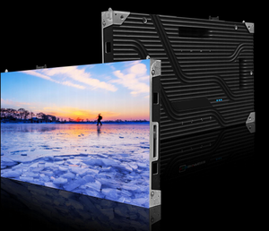 จอแสดงผล LED แบบติดผนังกลางแจ้งรุ่น EMI-PRO ซีรีส์ P0.93 ขนาด 150*165 ซม. โค้งมน มุมโค้ง 5000 cd มุมมองเห็น 178 องศา สำหรับการโฆษณา - Product Image 1