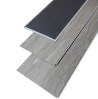 Revêtement de sol SPC imperméable et antidérapant pour salle de bain, cuisine, hôpital et hôtel, 100% vinyle rigide à clipser