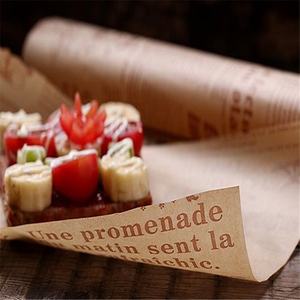 กระดาษห่ออาหารกันไขมันแบบกำหนดขนาดได้ เป็นมิตรต่อสิ่งแวดล้อม สำหรับบรรจุภัณฑ์อาหาร รุ่นใหม่ - Product Image 4