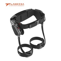 Robot Exosquelette Plankexa 3 Noir Électrique pour l'Assistance Sportive en Randonnée et Alpinisme, Couple de 48N-m, Batterie 5000mAh, Iceberg