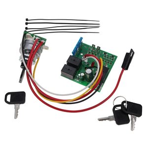 Interruptor de arranque de un botón para tractores John Deere con motor y llaves, accesorio de placa de circuito verde - Product Image 2
