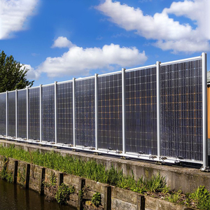 Hot Selling Steel Ground Mount Solar <b>Racking</b> <b>System</b> Vertical Bifacial Solar Fence for Pv Mount Structure - Product Image 4