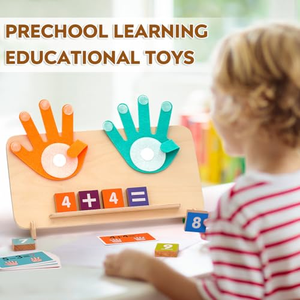 Jouets d'éveil mathématique pour compter sur les doigts, aides pédagogiques numériques pour l'éducation précoce des enfants, jouets éducatifs - Product Image 3