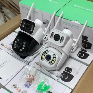 Cámara de Seguridad Exterior de 6MP con Doble Lente, Directo de Fábrica, Video ICSEE Inalámbrico Wifi, Cámara IP CCTV PTZ Interior, Funciona con Alexa y Google - Product Image 5