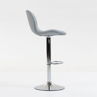 Tabourets de bar de cuisine de luxe modernes Tabourets de bar réglables avec dossier rotatif de luxe pour la maison ou l'hôtel