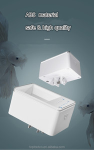 ドロップシッピング 長方形プラスチック製水槽用自動給餌器 LCDスクリーン <span class=keywords><strong>3</strong></span>つのAA電池式 幼魚用 70ml 20ガロン水槽対応 - Product Image 3