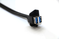 USB 3.0 24-poliges bis 10-poliges Dual-USB-Kabel für die Front montage für das PC-Gehäuse Motherboard 3A-Schnellladestecker für die Kamera