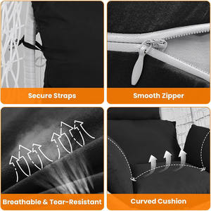 अंडे की कुर्सी कुशन फांसी की टोकरी हैममॉक सीट मोटी नरम तरतन अंडे की स्विंग चेयर पैड हेडरेस्ट पेटियो पोर्च आउटडोर - Product Image 4