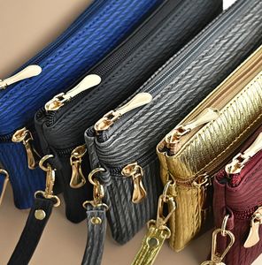 2025กระเป๋าคลัทช์มีซิปคู่อเนกประสงค์, กระเป๋าใส่เหรียญขนาดใหญ่แบบพกพากระเป๋าหนัง PU กระเป๋าสตางค์ยาวกระเป๋าใส่โทรศัพท์มือถือ - Product Image 3