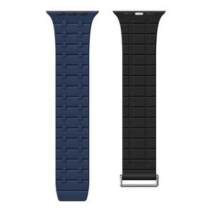 Boucle magnétique en silicone classique <span class=keywords><strong>AP</strong></span> pour bracelet Apple Watch pour IWatch SE 6 7 8 9 10 11 42 46 49 mm - Product Image 6