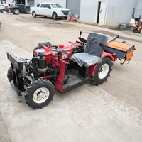Tracteur à roues micro 4x4 pas cher, petit tracteur pour jardin, verger, terres cultivées, 20-35 CV, pièces de tracteurs à roues hydrauliques miniatures