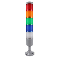 Feu de signalisation LED 12V bicolore vert et rouge pour la surveillance de l'état des machines, voyant d'avertissement