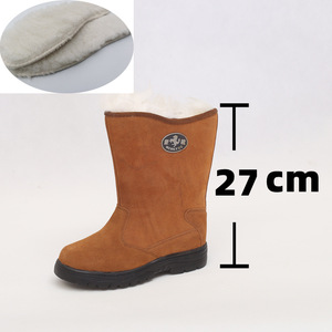 Botas de Nieve Mengyue con Tacón Medio, Forradas de Lana, Botas de Invierno Unisex para Adultos - Product Image 4