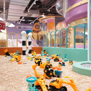 Équipement de terrain de jeu intérieur pour parc d'attractions Ensembles de jeux souples avec bac à sable pour enfants - Product Image 6