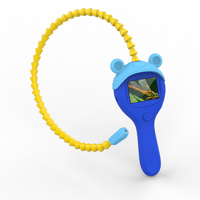 Factory Wholesale 2.4 Inch Video Pipe Camera Inspection 8 LEDs Borescope Snake Camera with Light for Kids