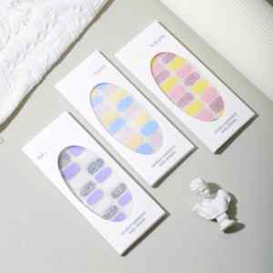 Novedad de Año Nuevo: 22 Tiras de Adhesivos para <span class=keywords><strong>Uñas</strong></span> de Gel 3D sin UV, <span class=keywords><strong>Estilo</strong></span> Navideño, Envolturas de Gel para <span class=keywords><strong>Uñas</strong></span> sin UV - Product Image 3