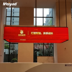 Usine directe 2mm incurvé mince mur Ultra clair Led écran d'affichage vidéo publicité intérieure panneau de télévision Flexible doux - Product Image 5
