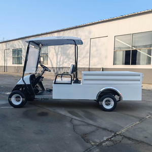 Carrito de Golf Eléctrico de 2 Plazas con Caja de Carga, Vehículo Utilitario con Batería de Litio de 48V, Buggy para Granja, Resort o Parque, Venta Caliente 2026 - Product Image 1