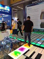 Dalles de scène interactives tactiles à encre liquide, lampe à LED 3D RVB pour piste de danse – Ventes flash